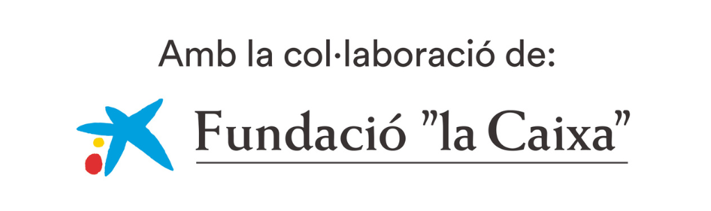 Logo Fundació La Caixa amb enllaç a la seva pàgina web